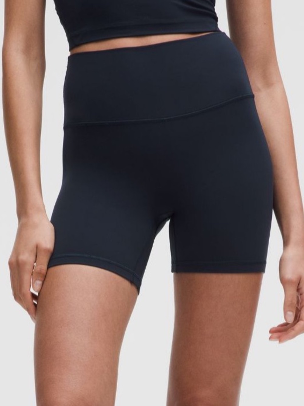 Lululemon Aline No Line Shorts in True Navy